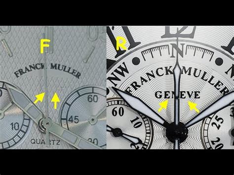 how to spot a fake franck muller watch|franck muller diamond watch.